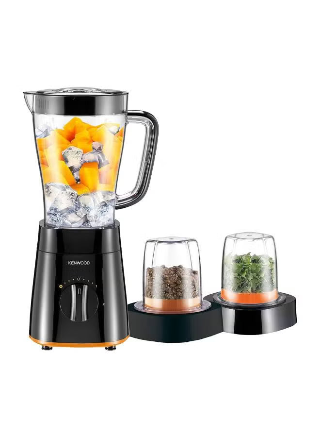 Kenwood Blender Smoothie Maker 500W 1.5L Juicing Bowl 2L (BLP16.360BK) | Black