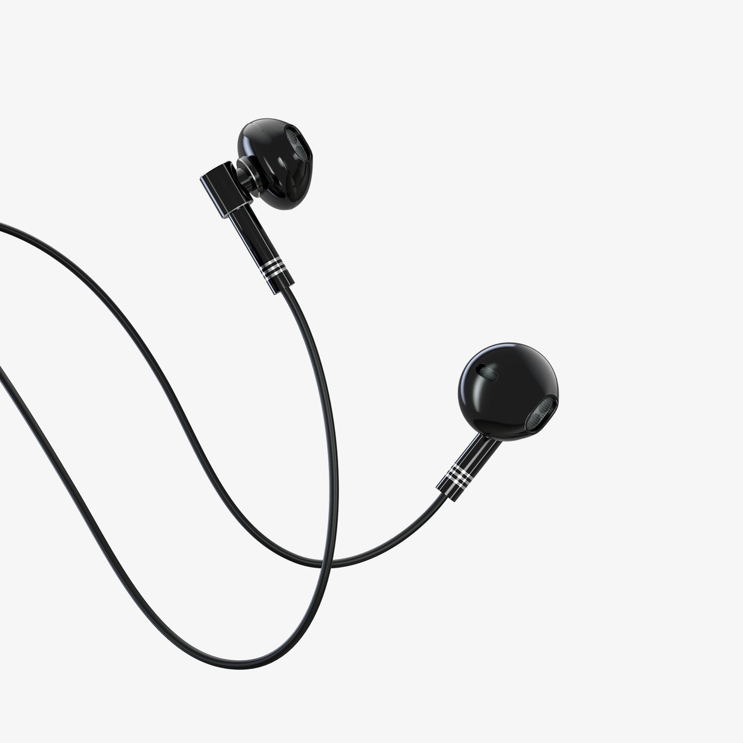 سماعات BWOO ستيريو Type-C بطول 1.2 متر | أسود