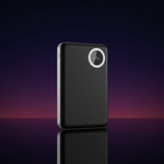 Novus MagPower  بطارية شحن متنقلة محمولة من ليزل PD بسعة 10,000 مللي أمبير بقوة 20 واط متوافق مع  MagSafe مع كيبل USB-C  | أسود