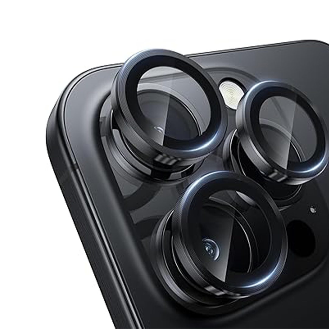 Asli Edgeguard Series 9h Hardness Hd Corning Camera Glass For Iphone 16 Pro/16 Pro Max
