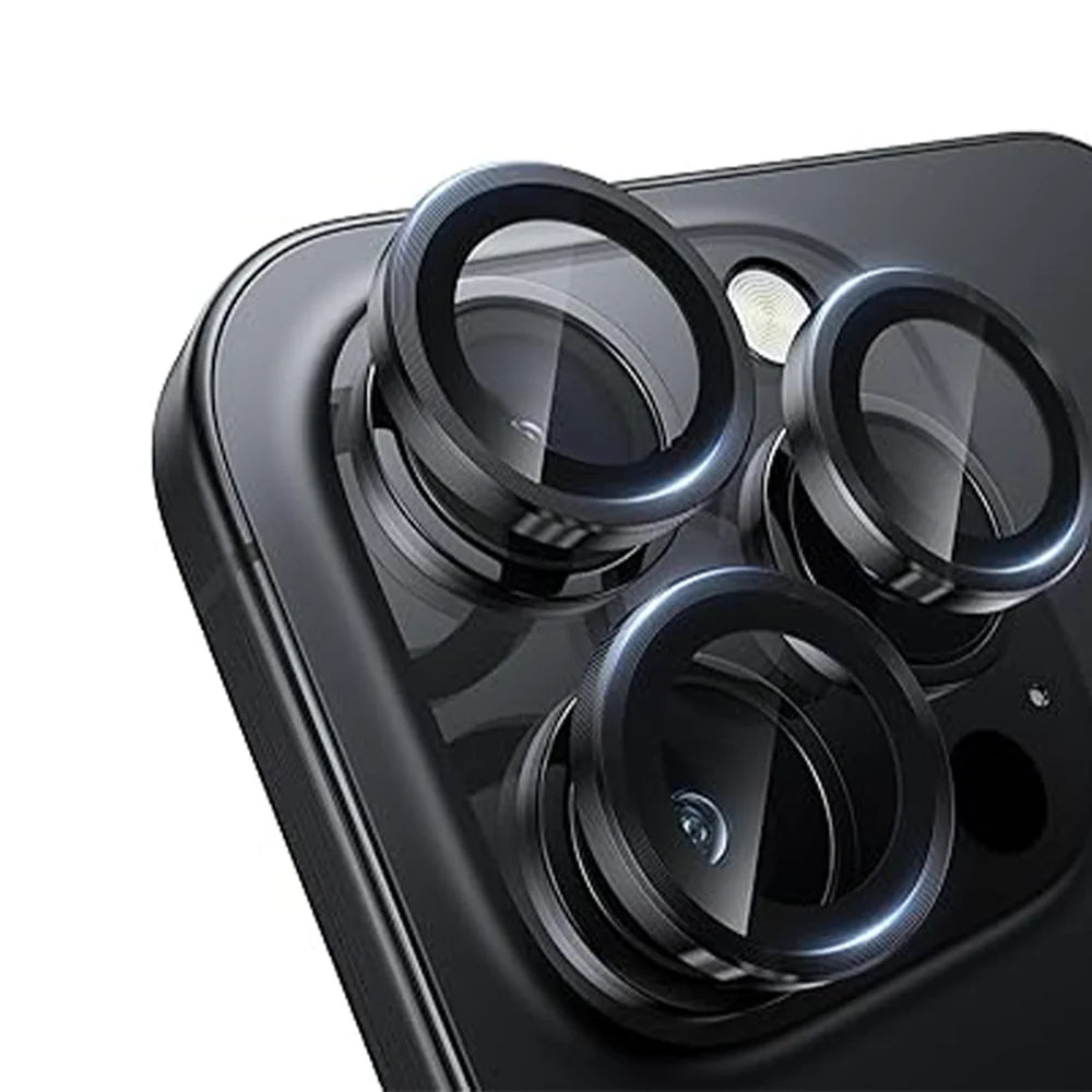 حماية عدسة كاميرا من Asli Edgeguard Series بزجاج كورنينج 9H لهواتف iPhone 16 Pro / 16 Pro Max