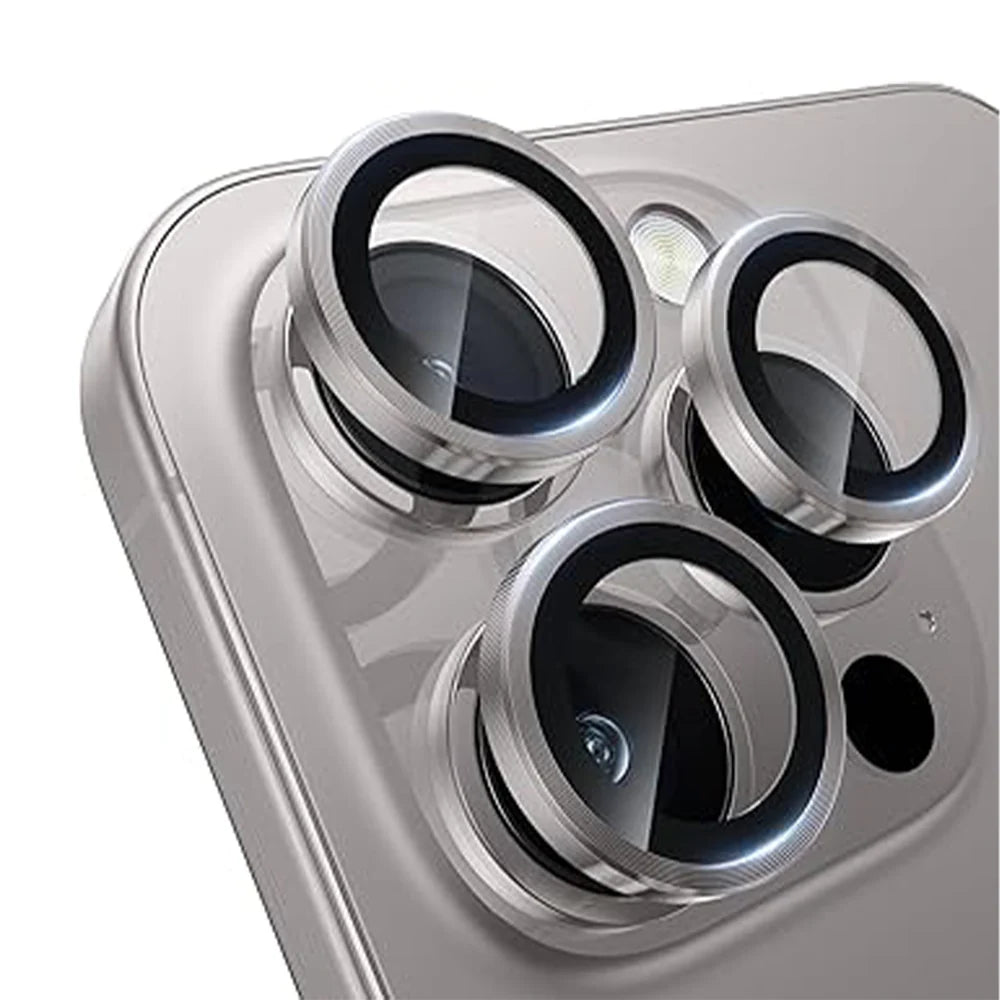 Asli Edgeguard Series 9h Hardness Hd Corning Camera Glass For Iphone 16 Pro/16 Pro Max