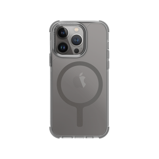 Uniq Lino Hue Case for iPhone 15 Pro Max | Smoke