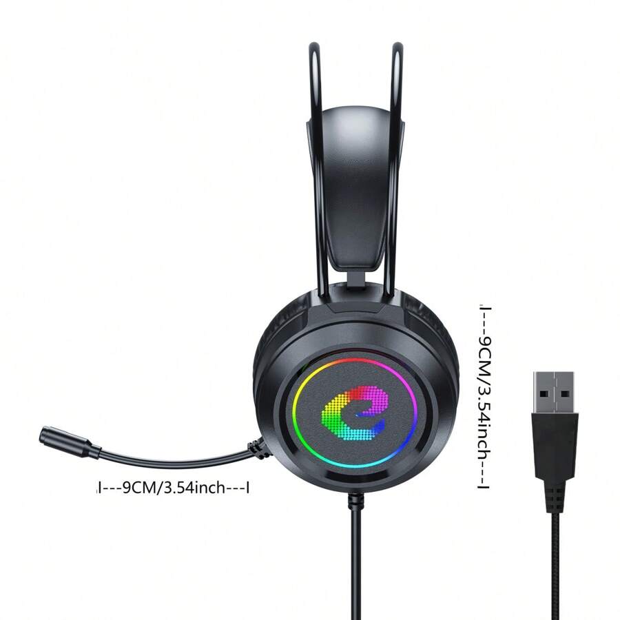 Batxellent Gaming Headphones With 3.5mm Jack | Black