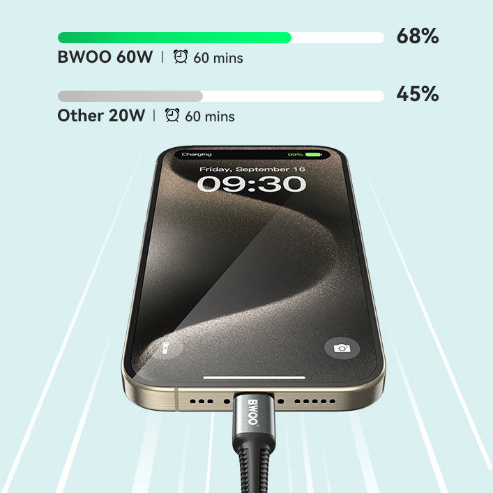 Bwoo Metal Data Cable Type-C To Type-C | 1M