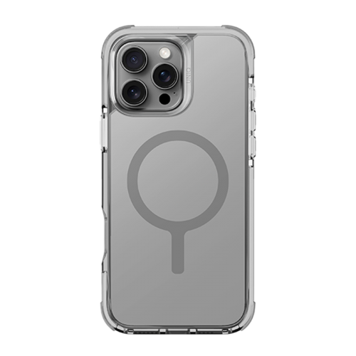 Uniq iPhone 16 Pro Hybrid Combat MagSafe Case | Stone Grey