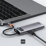 Baseus Metal Gleam II 6-in-1 USB HUB | Space Grey