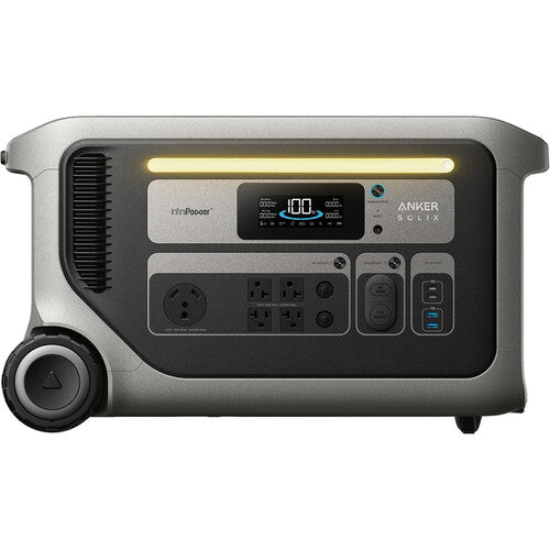 باندل محطتي طاقة محمولتين Anker SOLIX F3000 – عدد 2، سعة 3072Wh لكل جهاز، قدرة 3600W 