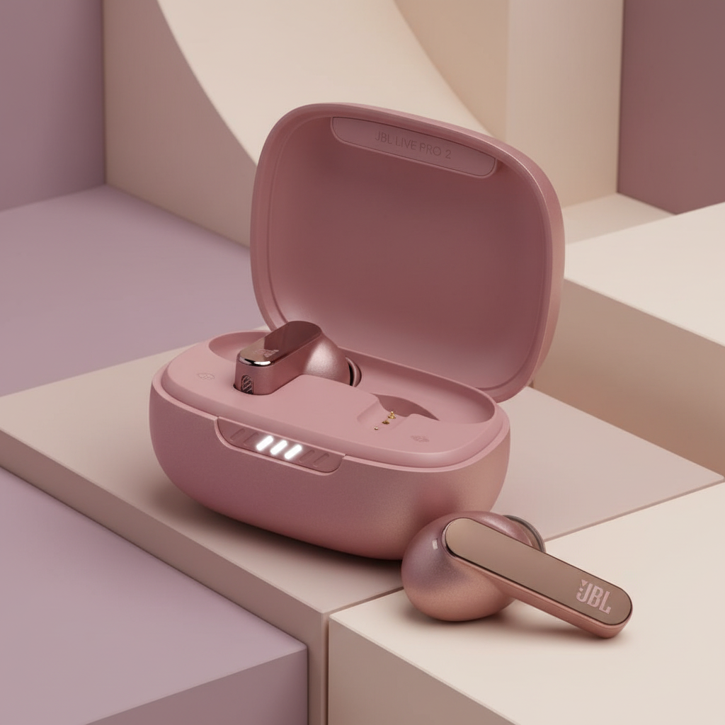 JBL Live Pro 2 True Wireless Noise Cancelling Earbuds | Rose