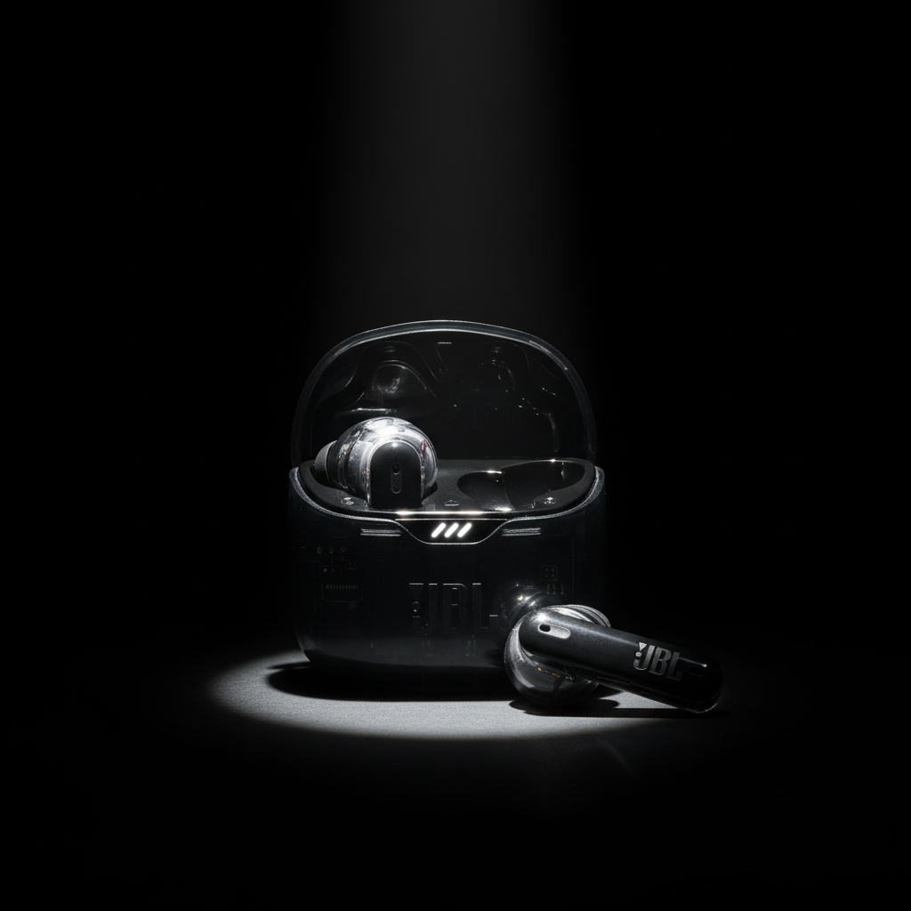 Jbl Tune Flex With Active Noise Cancelling | Ghost Black