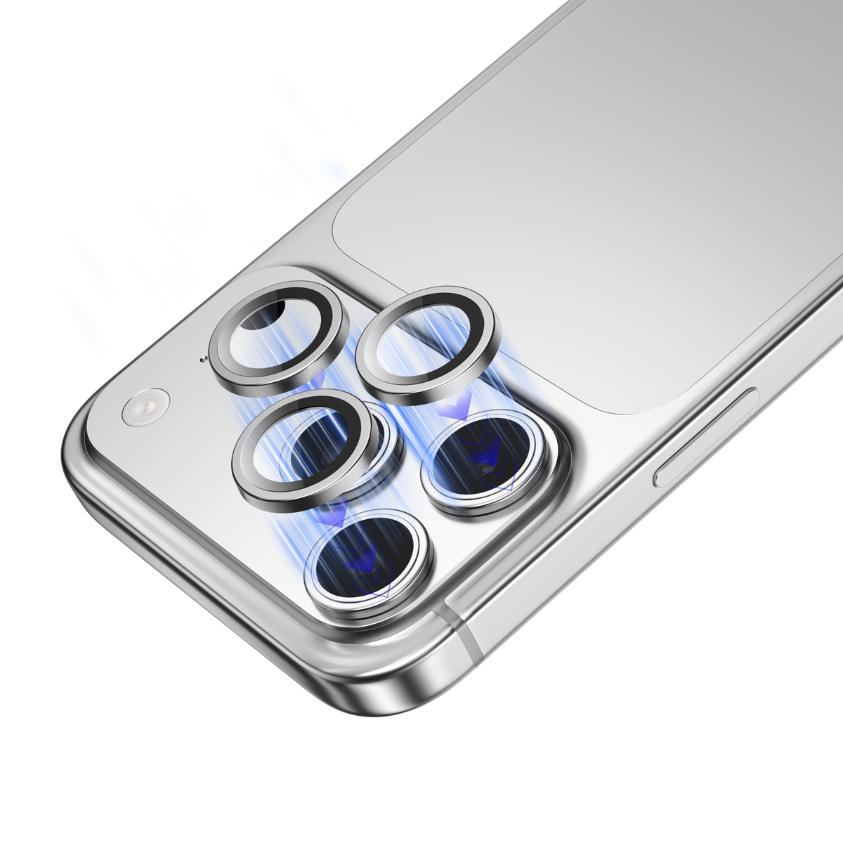 حماية عدسات كاميرا Aslitec Aegis Guard Premium HD بحماية فائقة لهاتف iPhone 18 Pro / 18 Pro Max