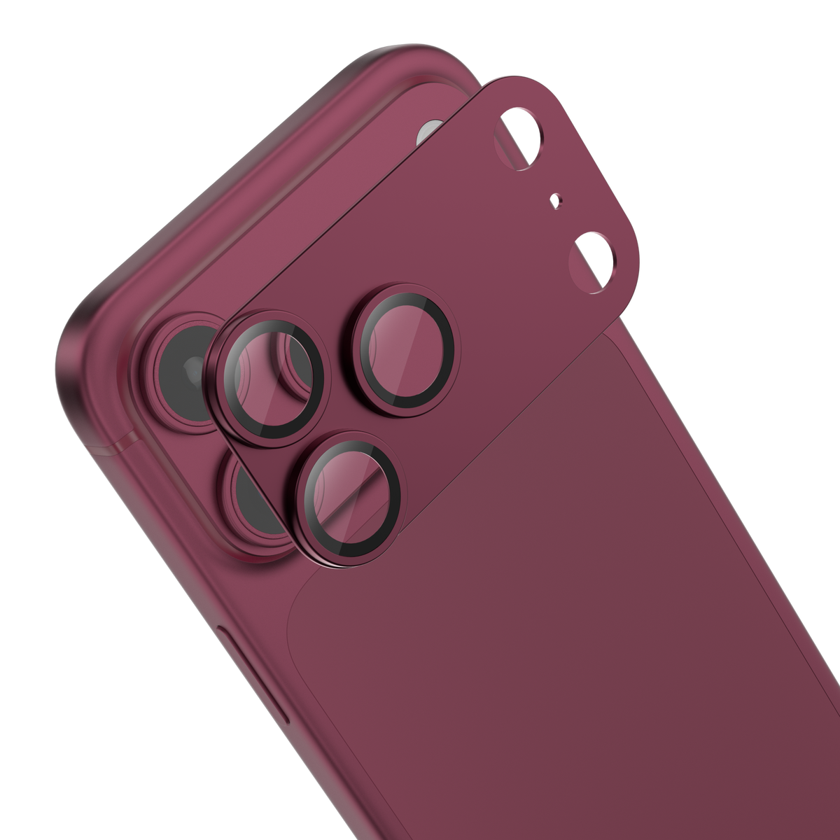 aslitec Spectrum Lens Color Camera Lens Film for iPhone 17 Pro with Precision Alignment Frame