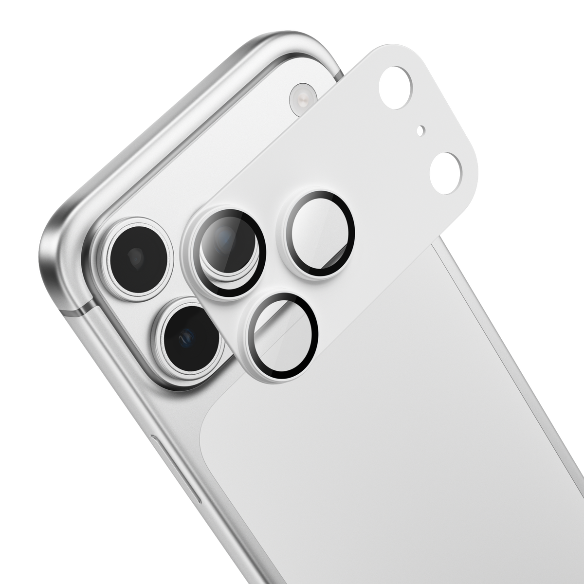 aslitec Spectrum Lens Color Camera Lens Film for iPhone 17 Pro with Precision Alignment Frame
