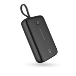 LZEL PrimeBrio Neo 20K Power Bank 30W – 20000mAh, Detachable Type-C Cable