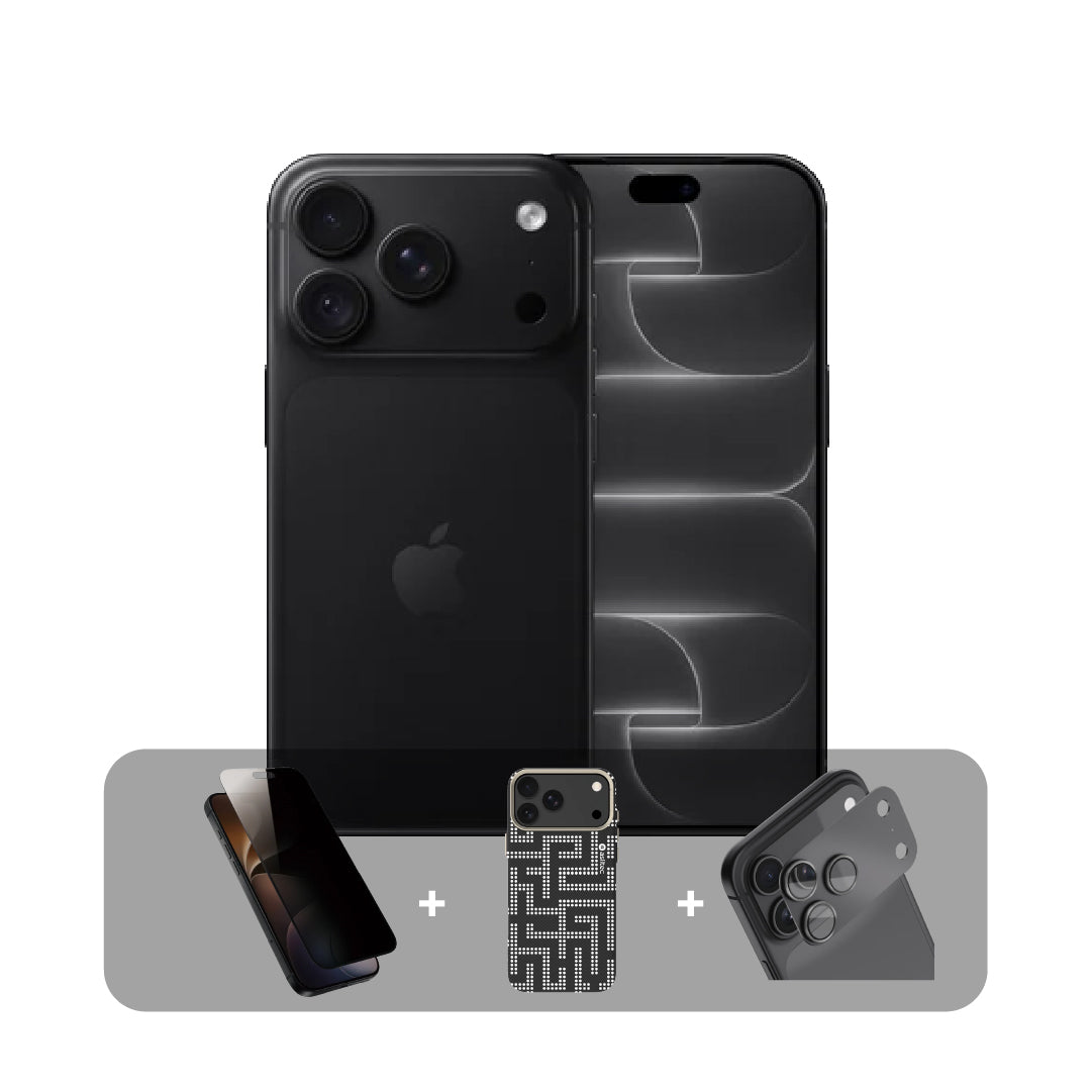 Apple iPhone 18 Pro Max - 256GB - 6.9 inch - Dual eSIM (Middle East Version) + Bundle Offer | Black