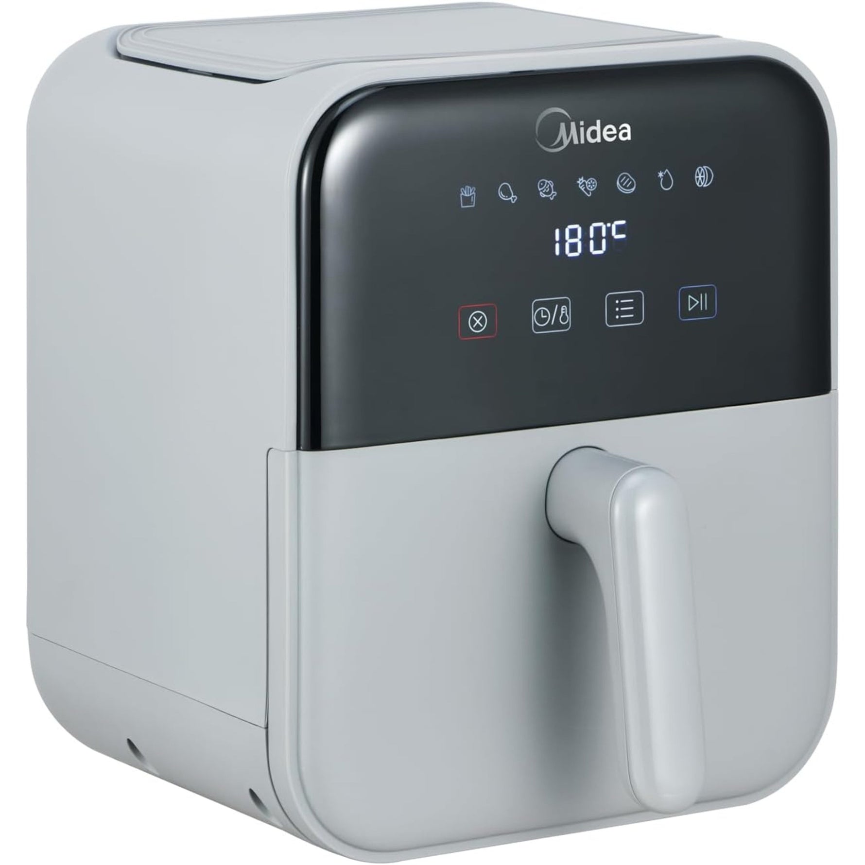Midea 4 L Digital Air Fryer – 1400 W, 6 Preset Menus, Touch Screen