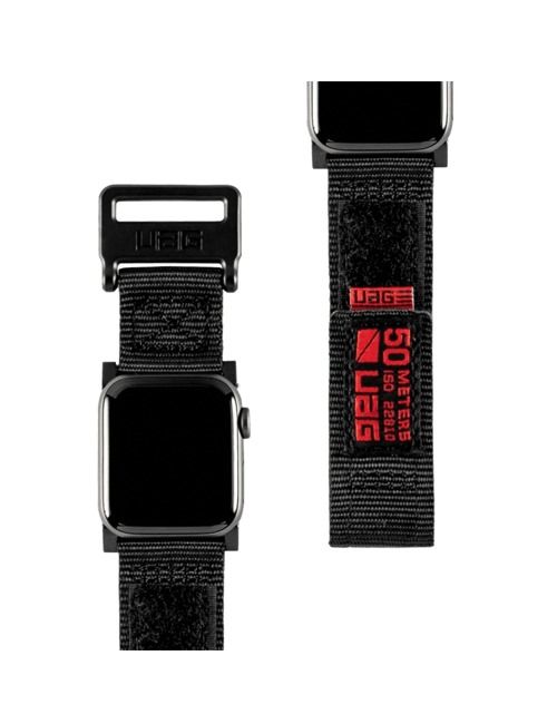 UAG iWatch 42 و 44 ملم حزام ساعة نشط أسود | 19148A114040