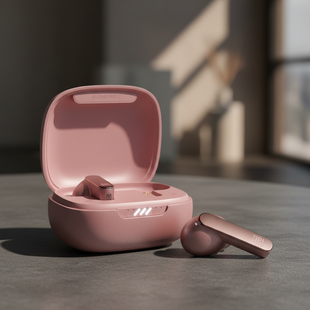 JBL Live Pro 2 True Wireless Noise Cancelling Earbuds | Rose