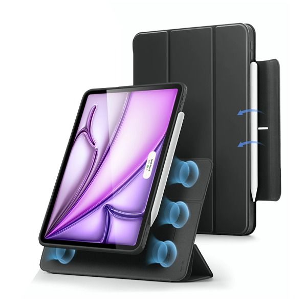 ESR ايباد اير 13 _ (2024) حافظة ريباوند هايبرد 360 اسود - 1B2010103