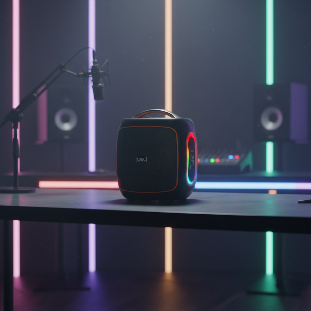 LZEL Aquilasonus A100 Waterproof BT Speaker RGB Lighting 80w High-power 6000mah