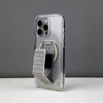 LZEL Clearmag Kickstand Clear Strap Magsafe With Enhanced Edge Protection Case For iPhone 16 Pro