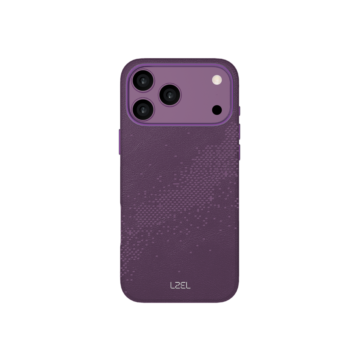 كفر LZEL LEATHERWAVE MAG من الجلد الفاخر بدعم MagSafe ونقشة متموجة لـ iPhone 18 Pro و18 Pro Max