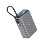 LZEL Neurode Sync 25000Mah Pd3.0 & Qc3.0|100W|Built-In-Usb-C Cable Pd Power Bank