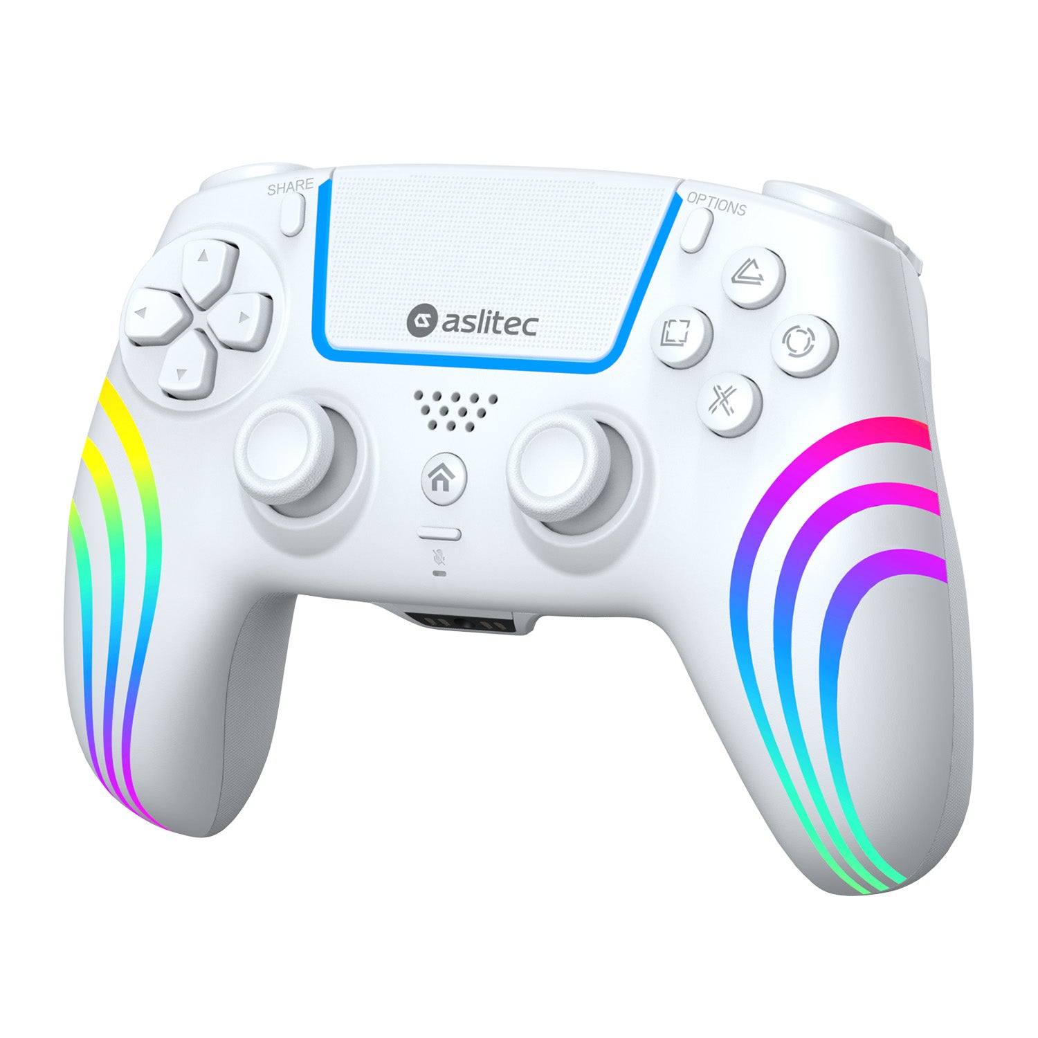 aslitec Wireless RGB Controller Applicable PS5/PC Console