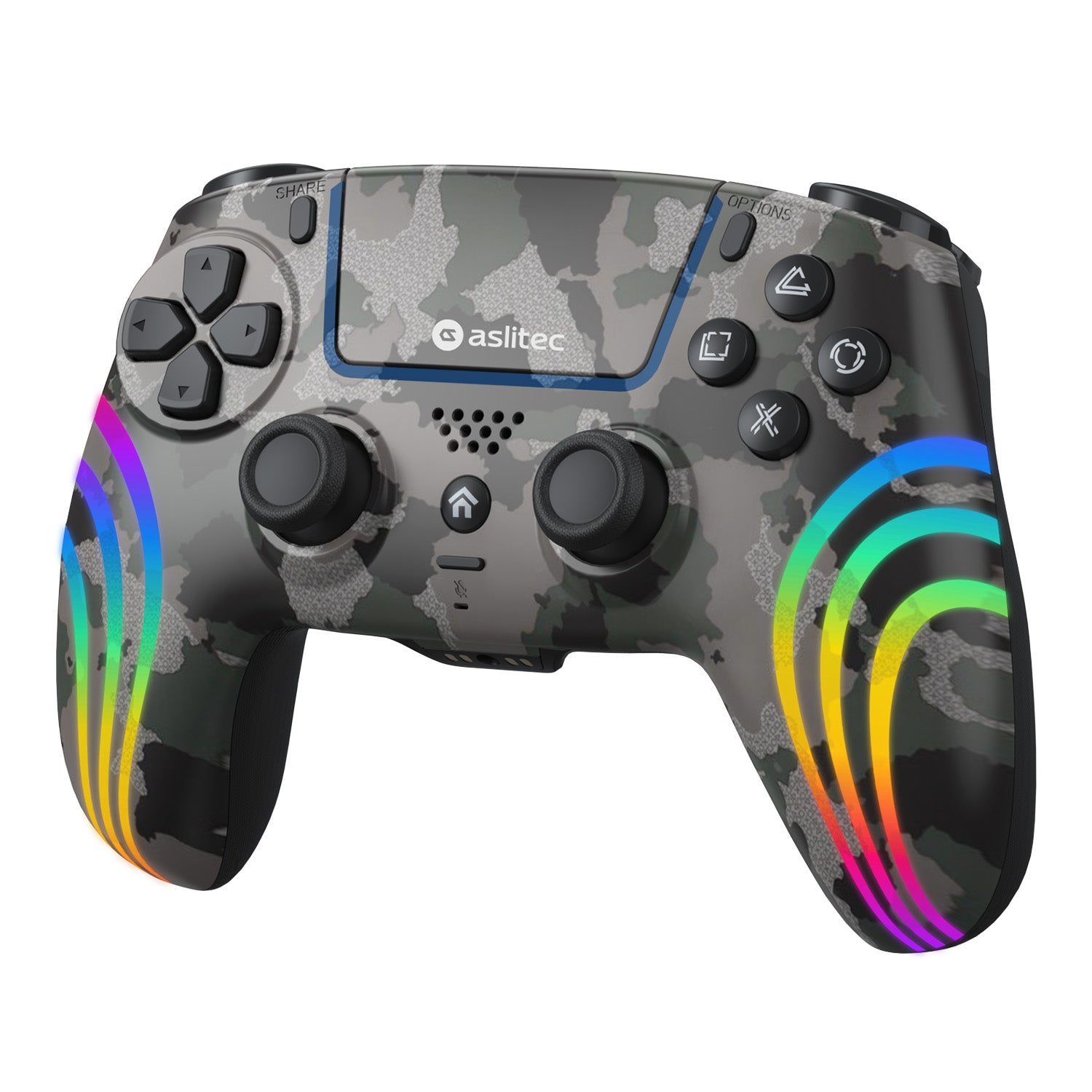 aslitec Wireless RGB Controller Applicable PS5/PC Console