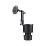 LZEL 2-In-1 Magnetic Car Phone Mount & Cup Holder Hands-Free Viewing I Strong Stability | Universal Phone Compatibility