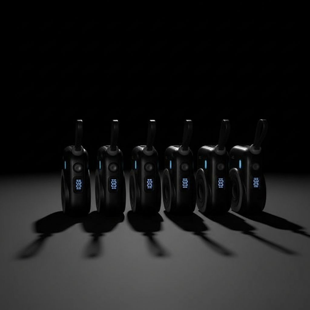 محطة الطاقة المحمولة PentaEnergia من ليزل 10,000 مللي أمبير × 5 تدعم الشحن اللاسلكي مع كيبل مدمج|أسود