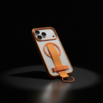 LZEL MagMatte Grip Case for iPhone 17 Pro Max | Papaya Orange
