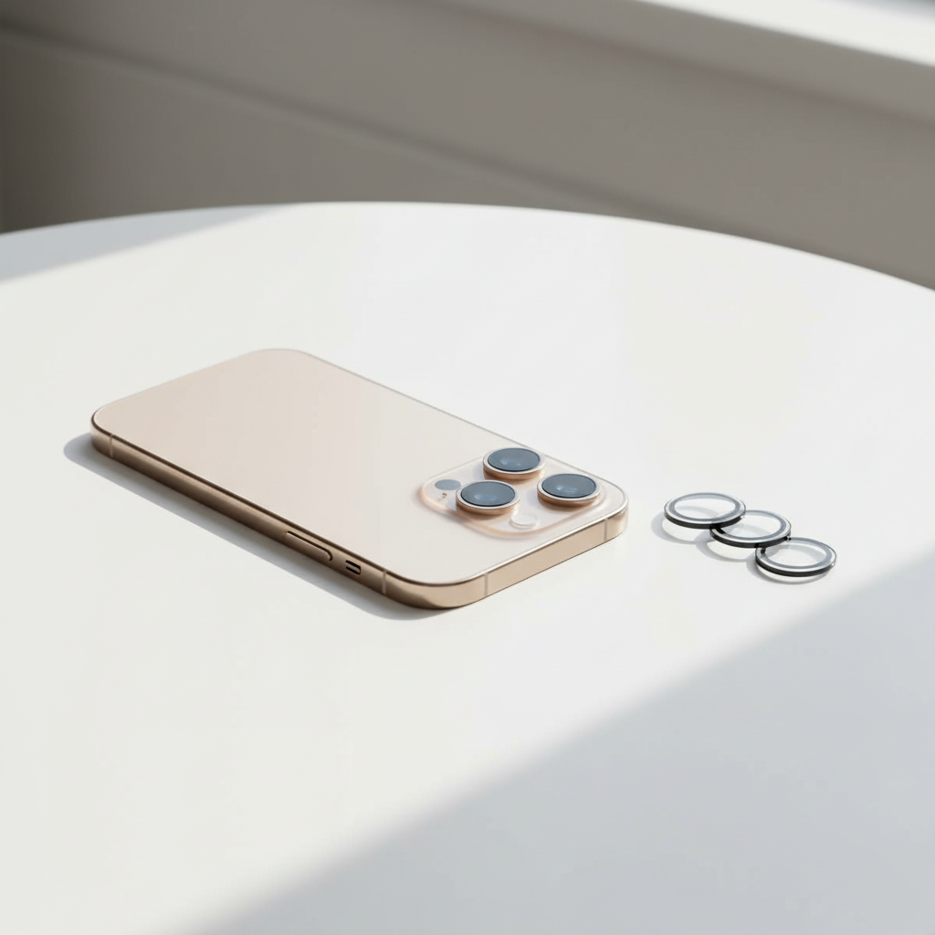 كڤر حماية للكاميرا كريستال من ليزل لهاتف iPhone 16 Pro/16 Pro Max 