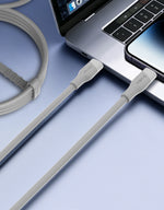 aslitec SILICORECHARGE SYNC Fast Charging & Data Cable – USB-C to Lightning