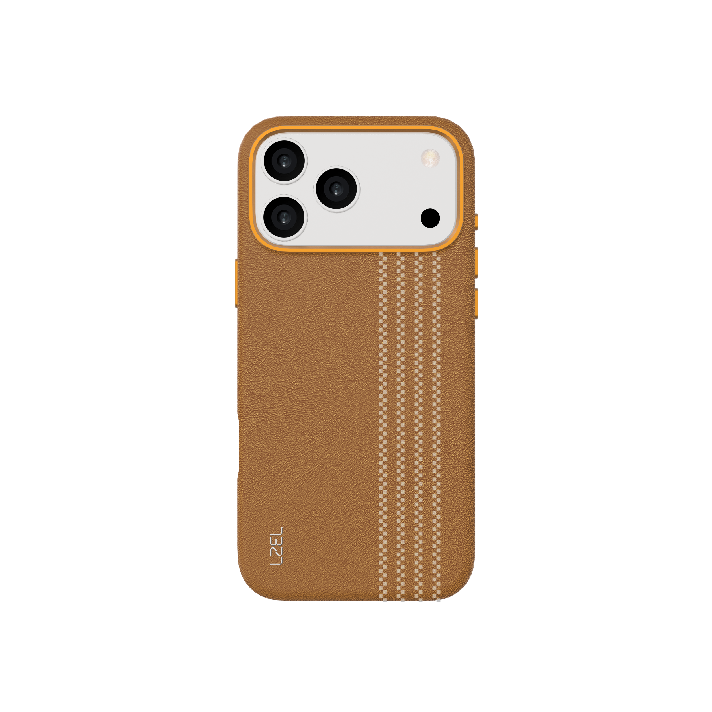 LZEL MAGLINEAR Premium Leather MagSafe Case with Linear Pattern for iPhone 18 Pro & 18 Pro Max