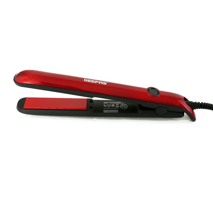 Geepas Ceramic Hair Straightener – 210°C | Floating Plate | 360° Swivel Cord