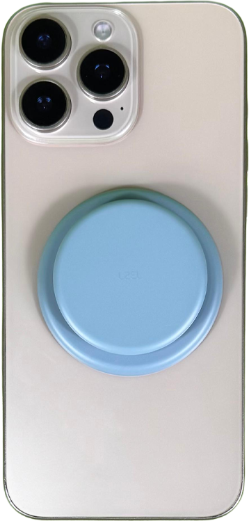 LZEL GripLoop Pop Series – Magnetic Finger Pop Holder & Stand | Riptide Blue