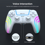 aslitec Wireless RGB Controller Applicable PS5/PC Console