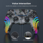 aslitec Wireless RGB Controller Applicable PS5/PC Console