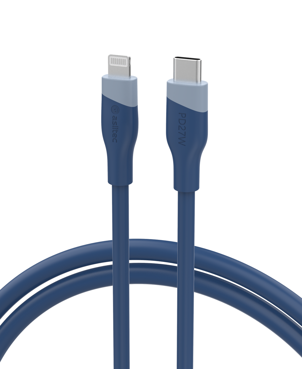 كيبل Aslitec GRAPHENEX SYNC للشحن السريع ونقل البيانات – USB-C إلى Lightning