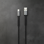 LZEL Celeris Power Volt Fabric Braided USB-A to Lightning Cable 1.2m