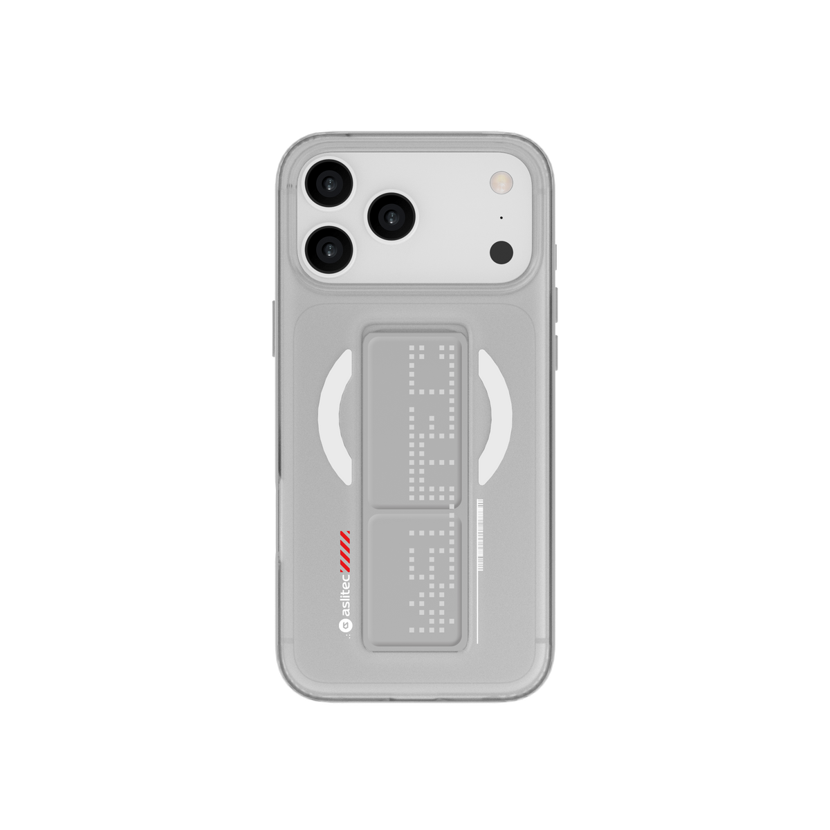 aslitec MATTMAG Matte MagSafe Case with Leather Kickstand for iPhone 18 Pro