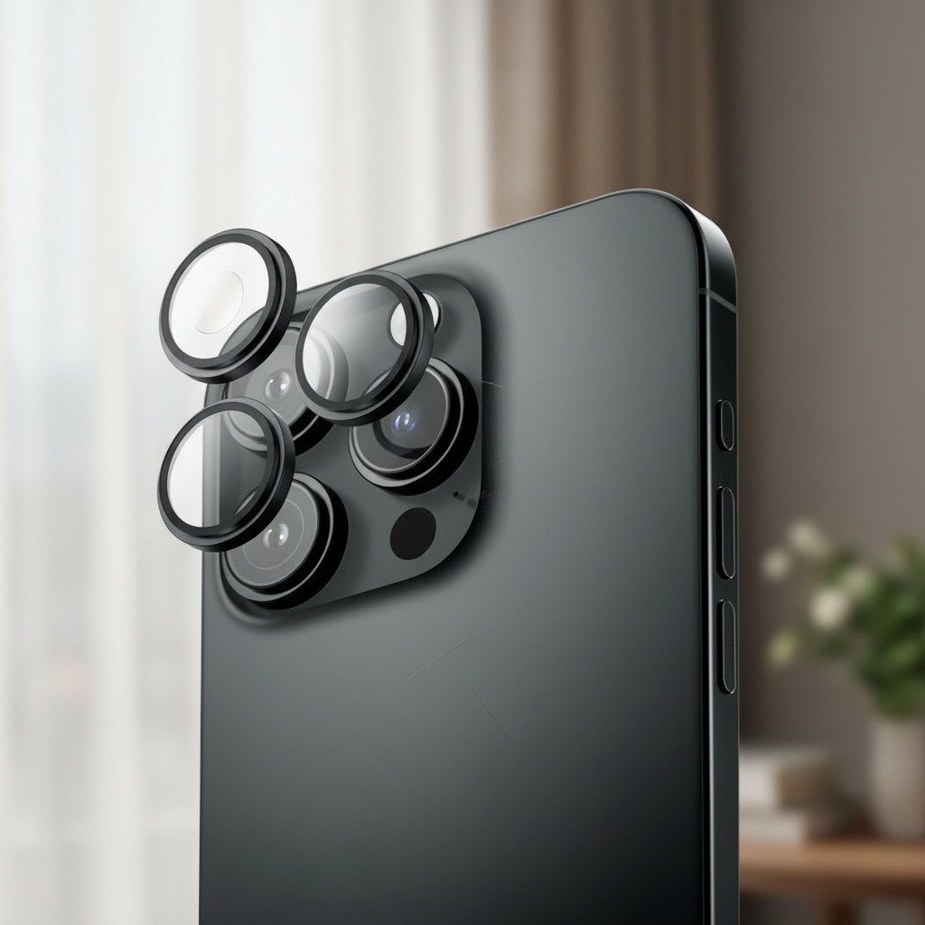 LZEL iPhone 16 Pro/16 Pro Max Crystal Shield | Black