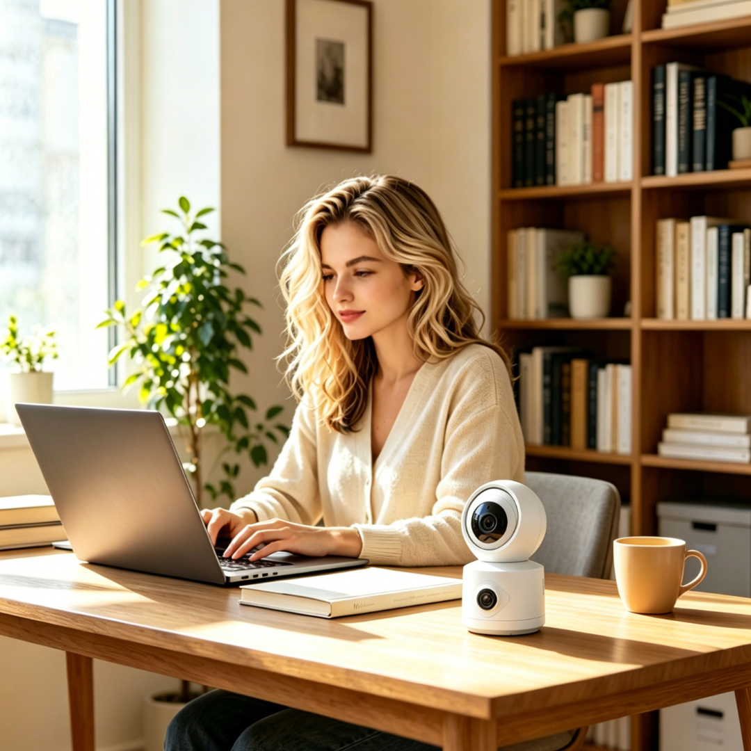 aslitec 4MP Smart WiFi Dual Lens 1920×2160 HD Camera