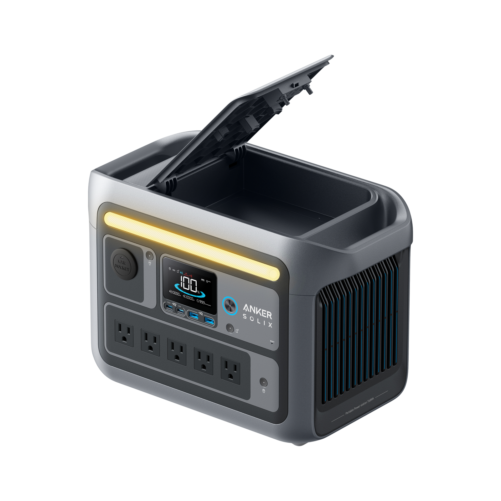 Anker SOLIX C800X Portable Power Station – 768Wh | 1200W