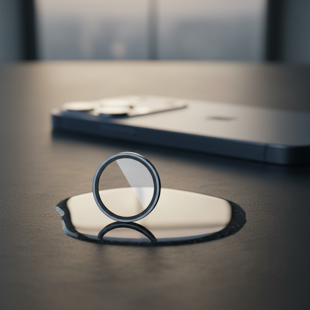 LZEL OptiShield Series HD Corning Camera Glass for iPhone 17 Pro/17 Pro Max | Indigo Blue