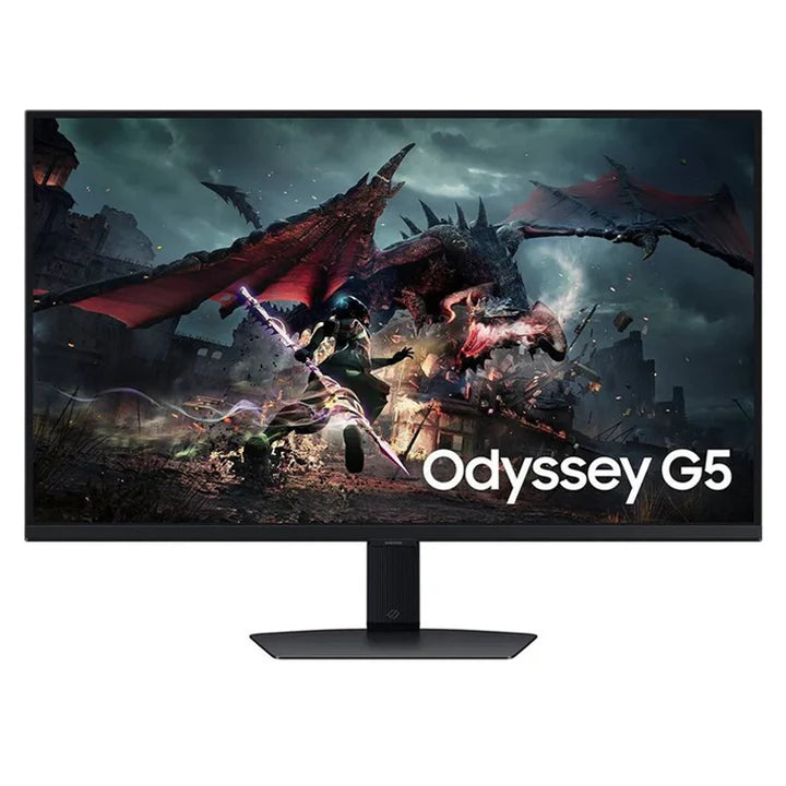 شاشة ألعاب منحنية من سامسونج Odyssey G50D مقاس 32 بوصة IPS   QHD بتردد 180 هرتز زمن استجابة 1 ملي ثانية