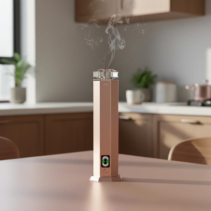 LZEL Aroma Diffuser Aromavista Essence Premium Scent Diffuser Led Display - Cold Air Diffusion Tech - 120 Ml
