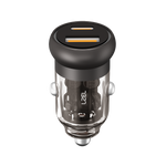 LZEL PulseCharge Mini Dual-Port Car Charger 35W – USB-C PD & USB-A QC3.0