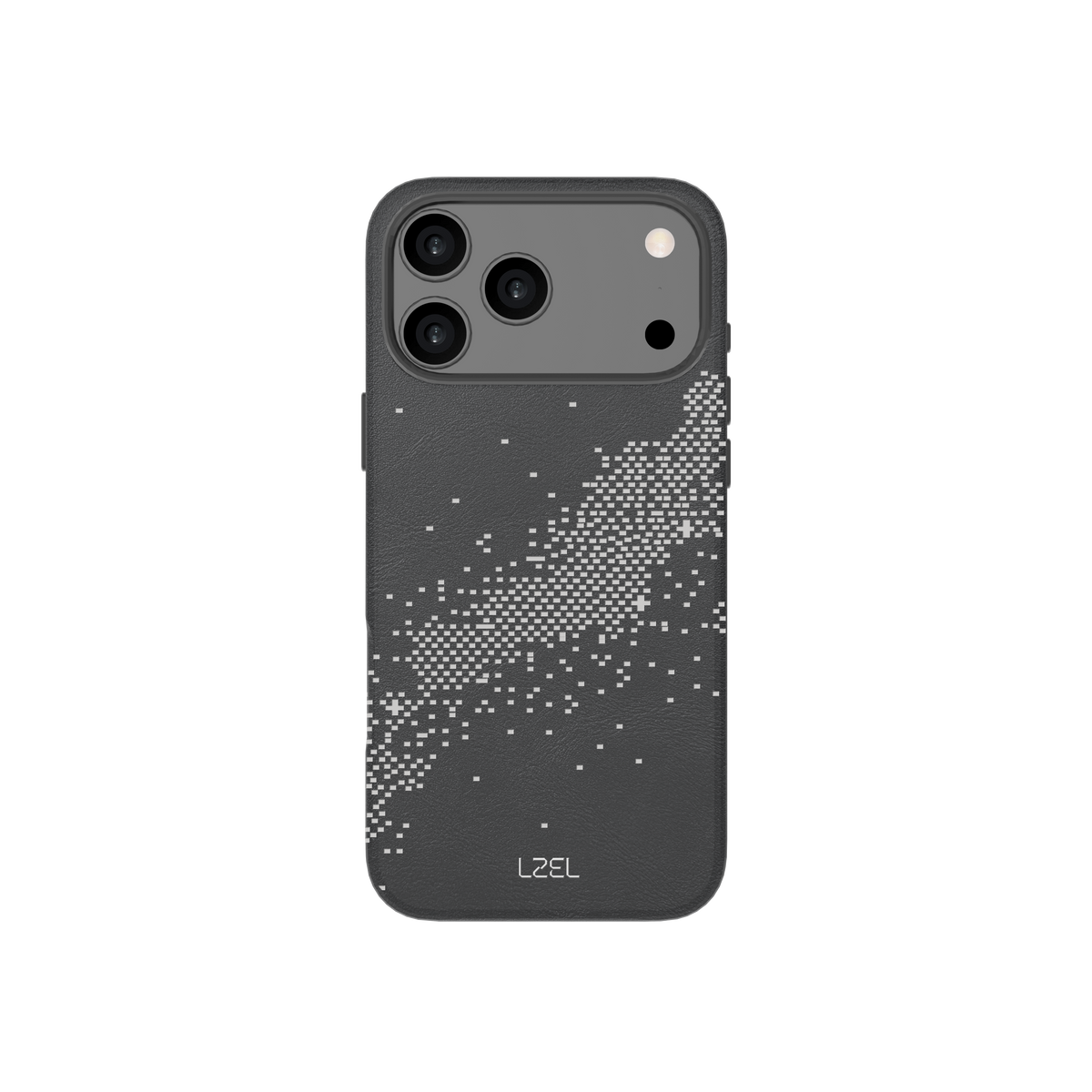 كفر LZEL LEATHERWAVE MAG من الجلد الفاخر بدعم MagSafe ونقشة متموجة لـ iPhone 18 Pro و18 Pro Max